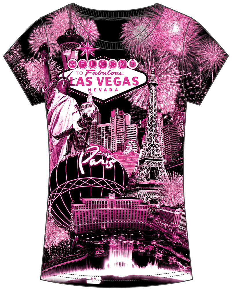 Women's Las Vegas Sublimated T-Shirt